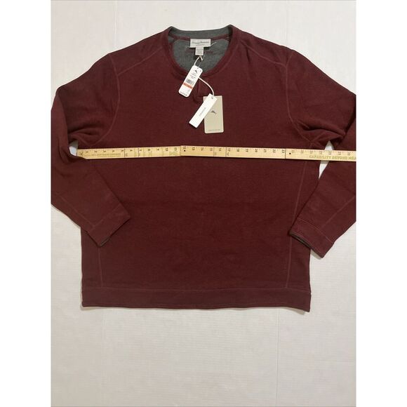 Tommy Bahama Men's Reversible Flipshore Abaco Size 3XL Black Cherry Heather NWT - Picture 5 of 9